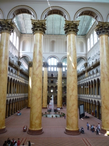 Columns in Museum